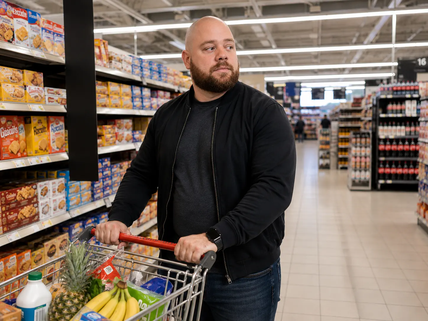 AEE Security loss prevention agent observing a Quebec retail store