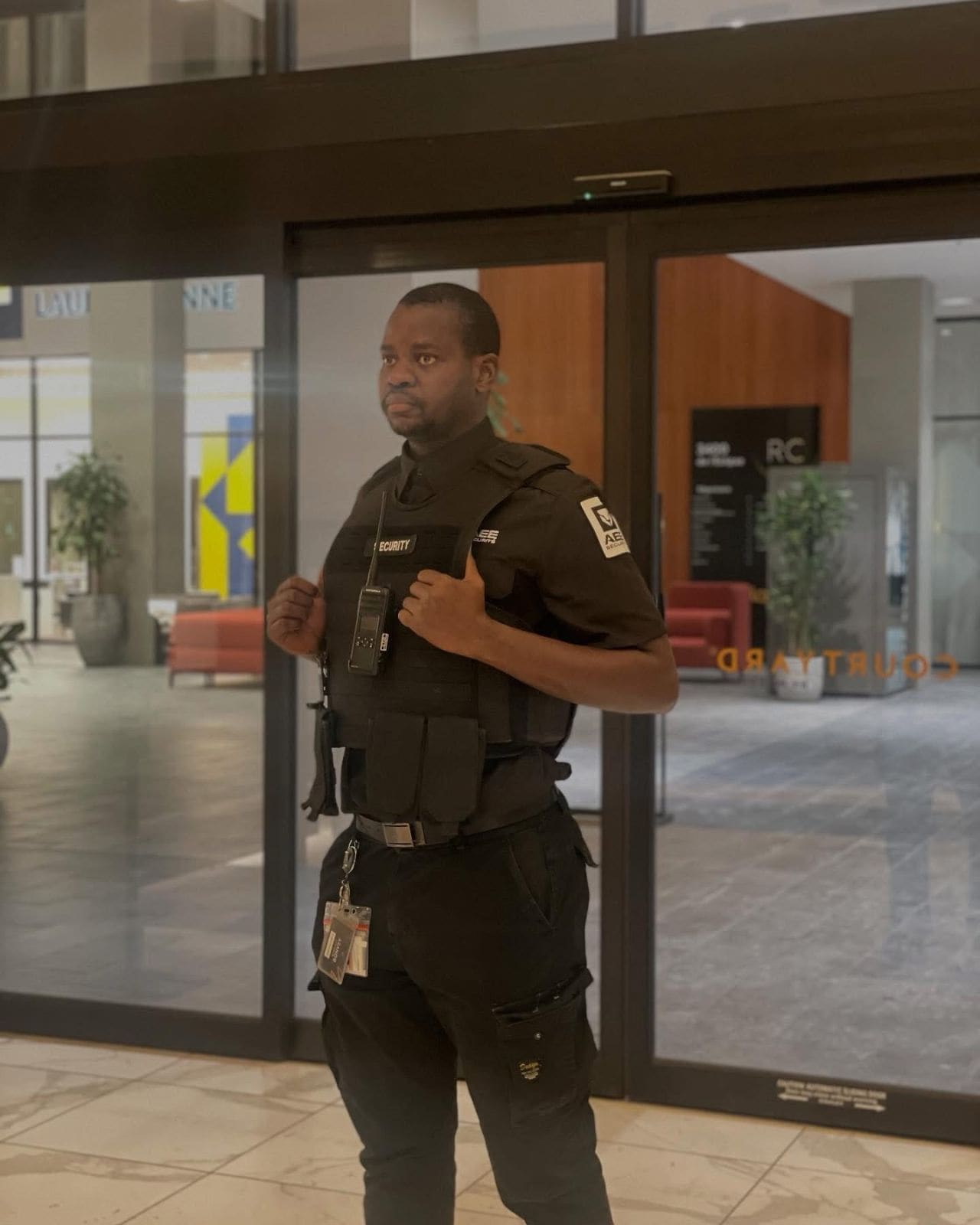 AEE Security agents managing the crowd at a Quebec festival